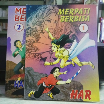 Merpati Berbisa - 2 jilid (Komik cetak ulang karya HAR)