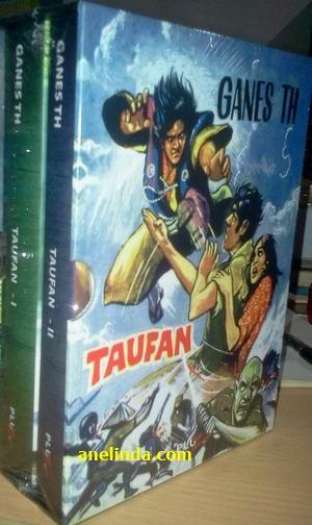 Taufan - Komik klasik karya Ganes TH (2 jilid dengan box)